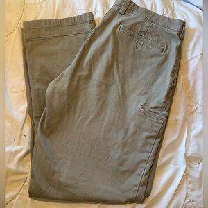 Men's Duluth Flex Ballroom khaki Pants 38 x 34